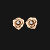 18k Solid Bloom Earrings