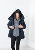 Marquee Coat in Steel