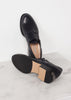 Buckle Shoe in Navy